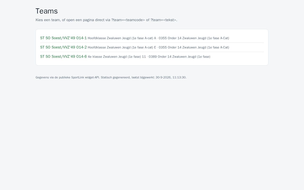 Preview of Teampagina