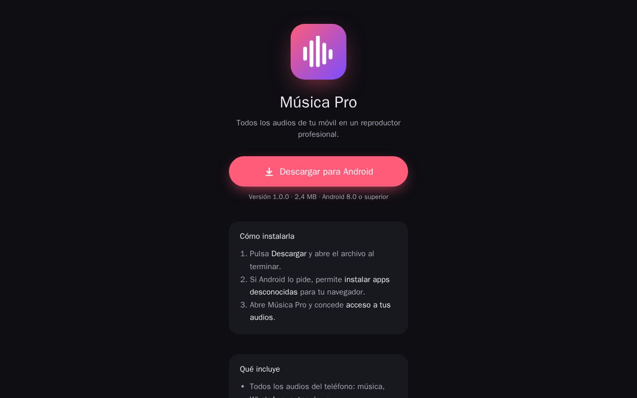 Preview of Musica Pro