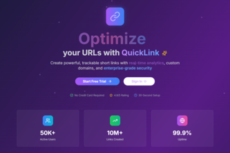 Preview of URL Shortener