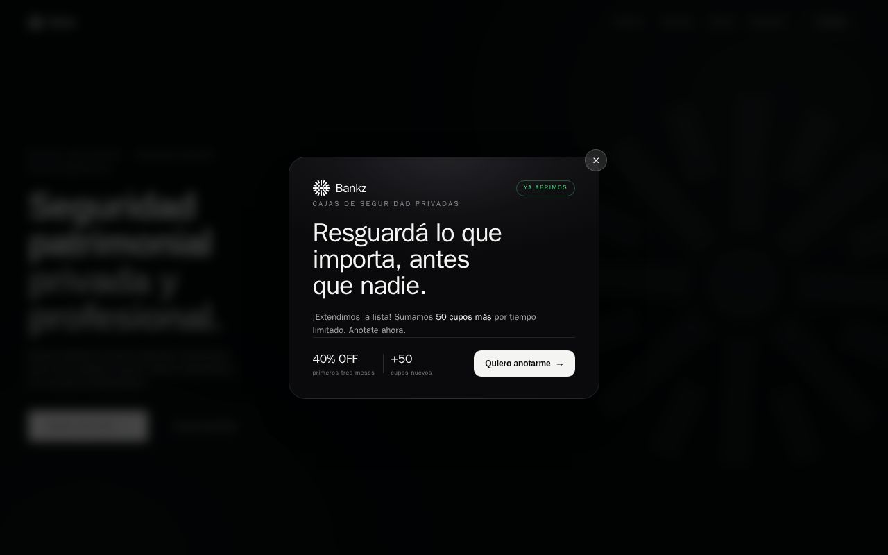 Preview of Bankz Landing V2