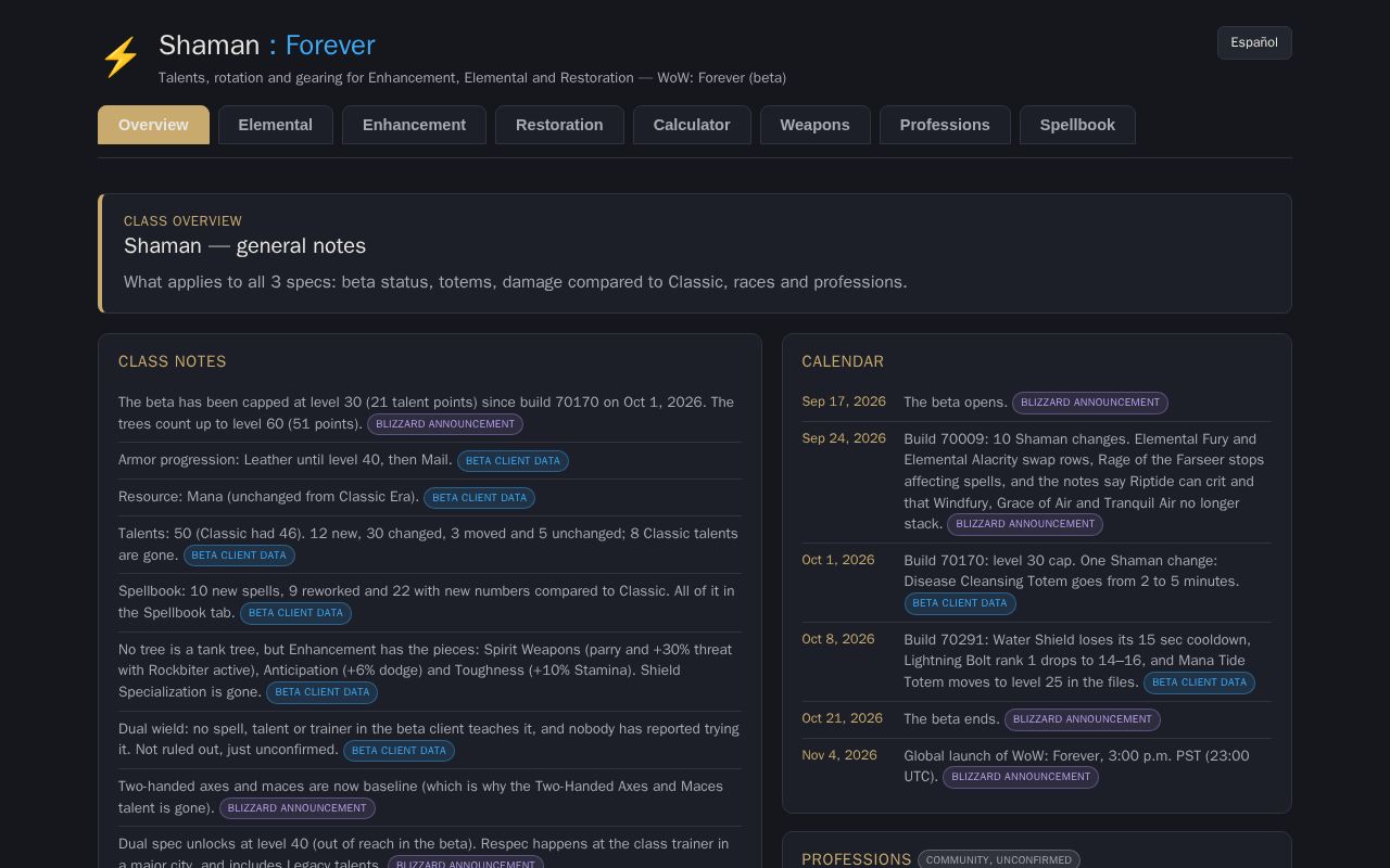 Preview of Shaman Forever