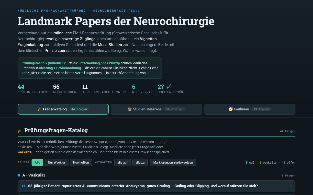 Preview of Neurochirurgie Repetitorium