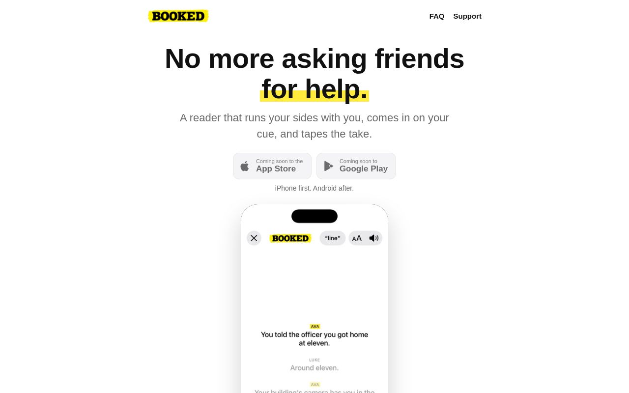 Preview of Bookedactors Com