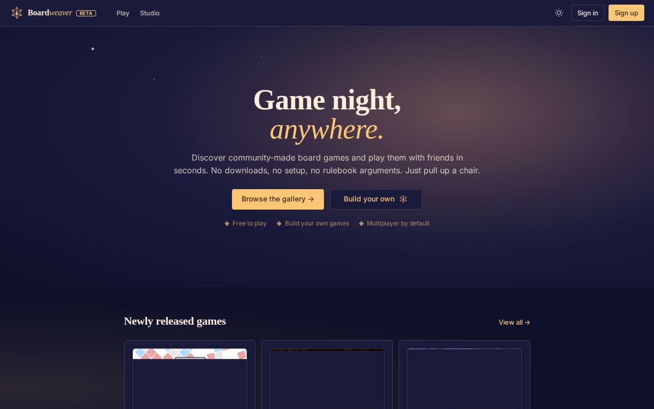 Preview of Boardweaver