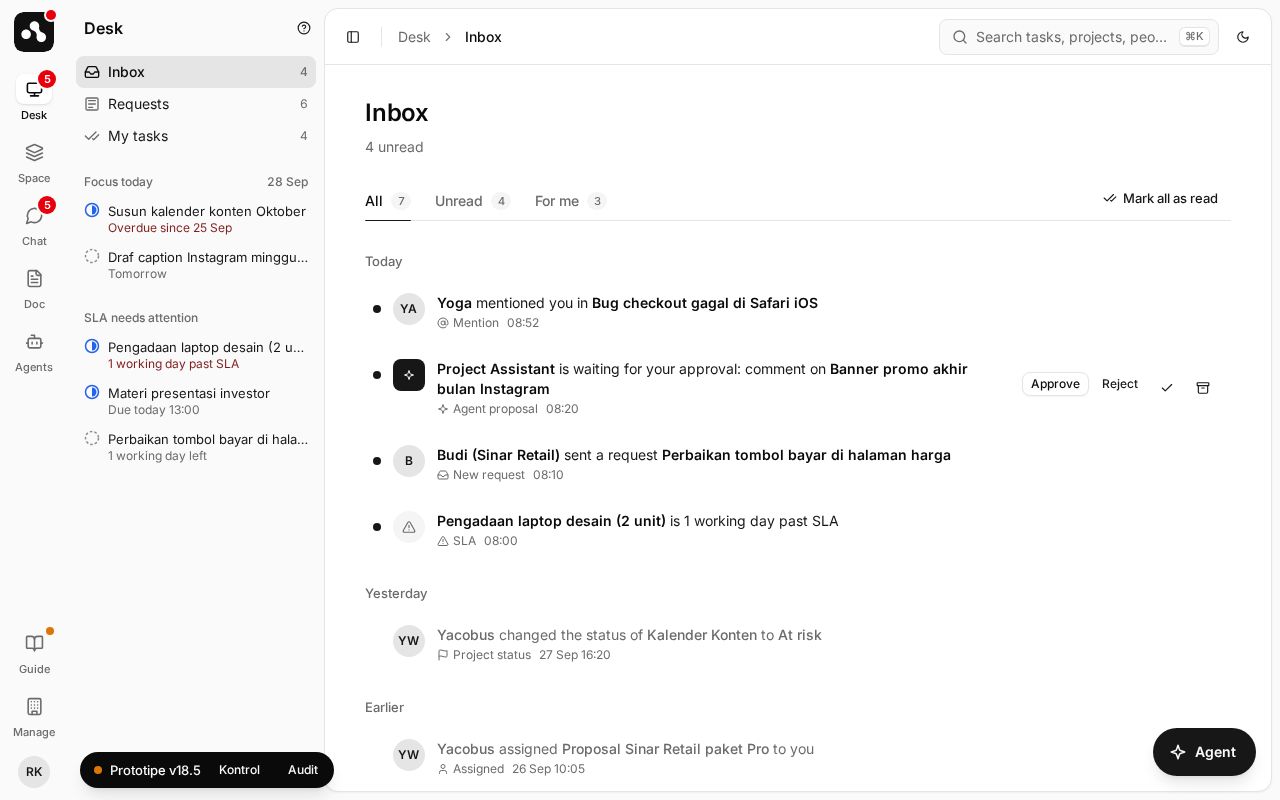 Preview of Agere PMS