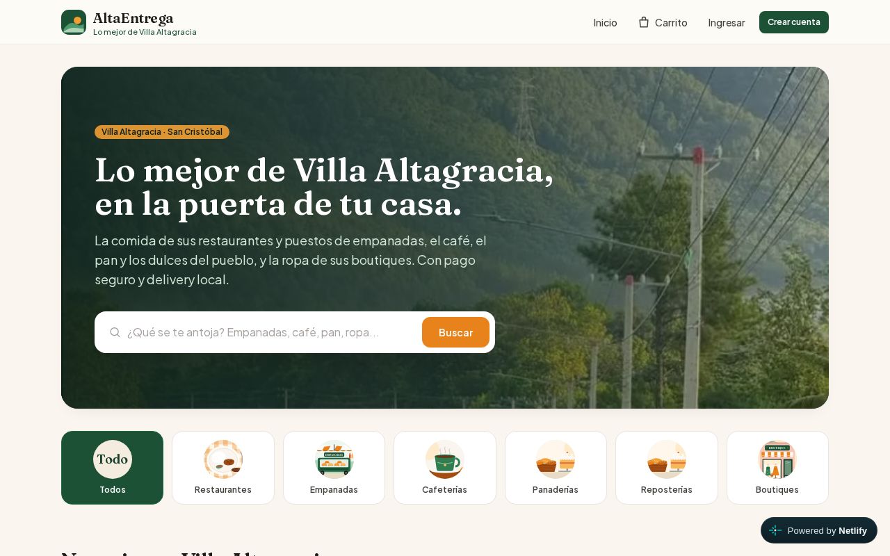 Preview of AltaEntrega