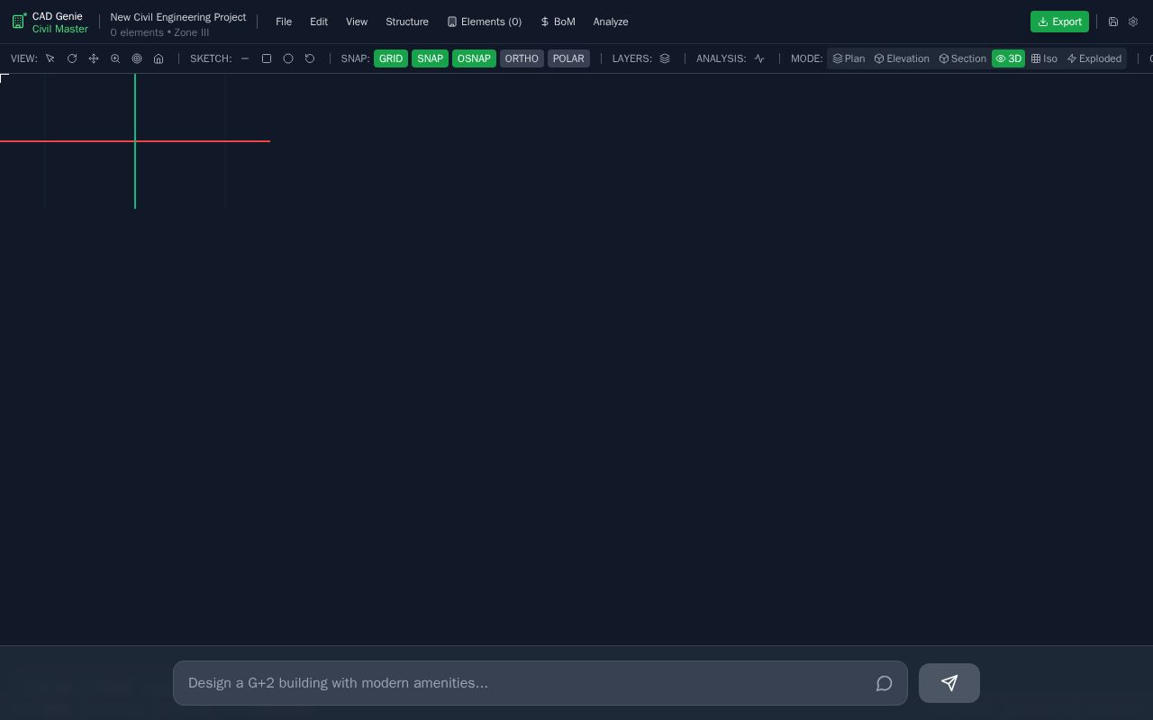 Preview of CadGenie