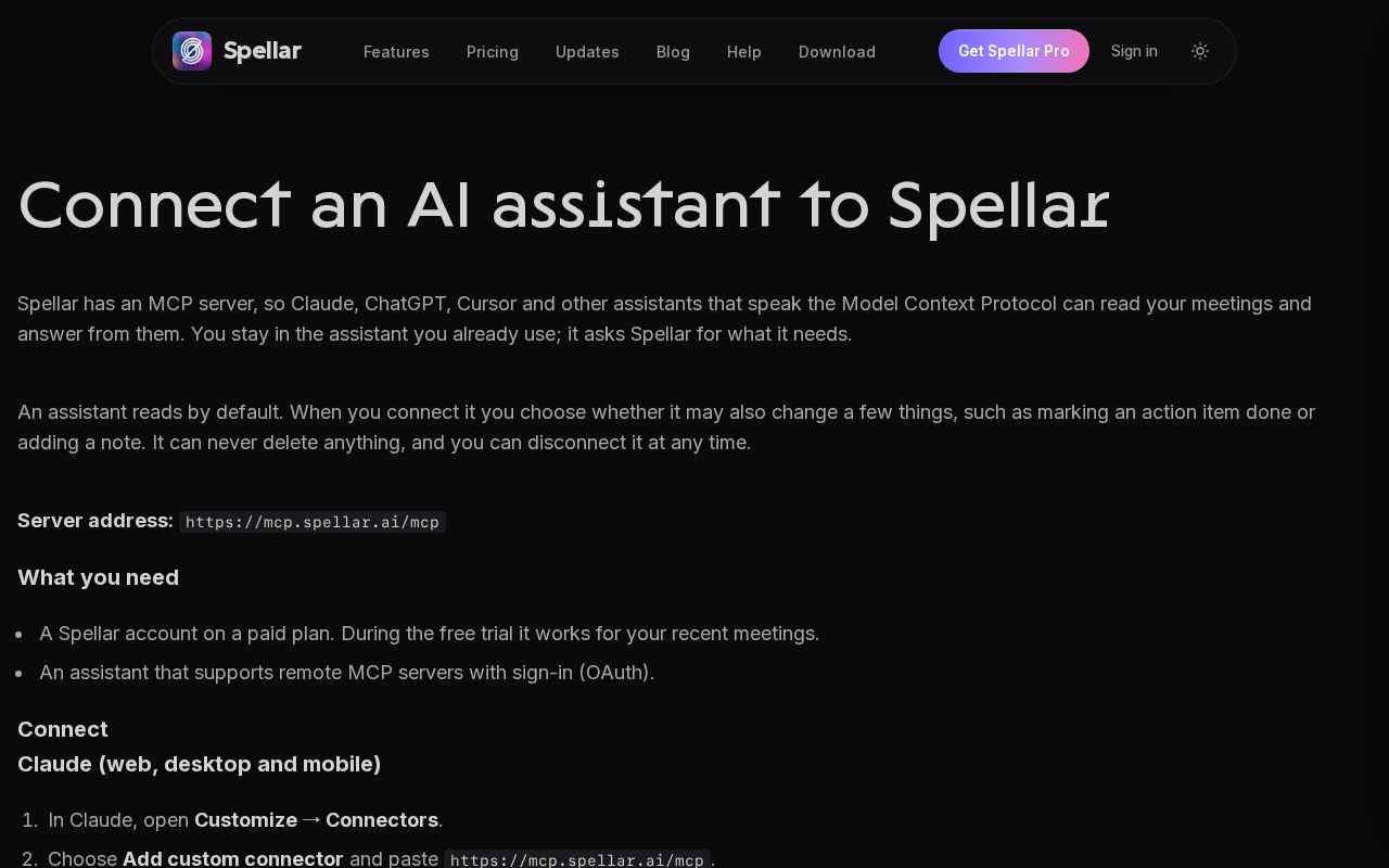 Preview of Spellar Cursor Plugin