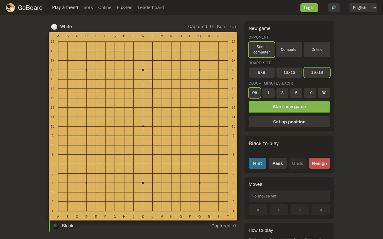 Preview of Playgoboard Github Io