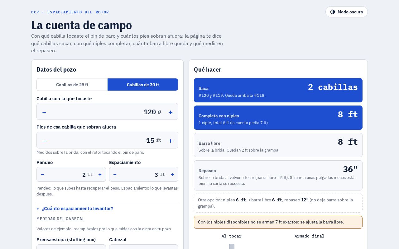 Preview of Espaciamiento Bcp