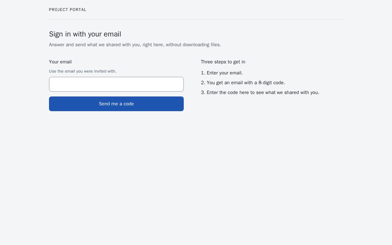 Preview of Factory Portal