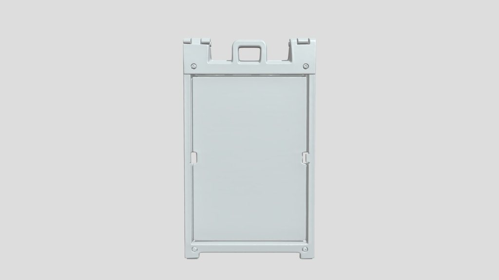 Preview of Black A-frame sign stand