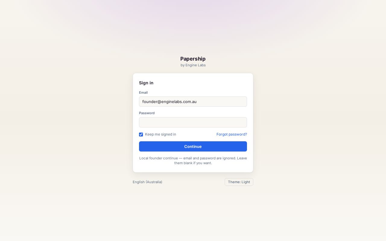 Preview of Papership