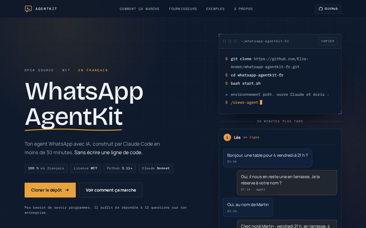 Preview of Whatsapp Agentkit Fr