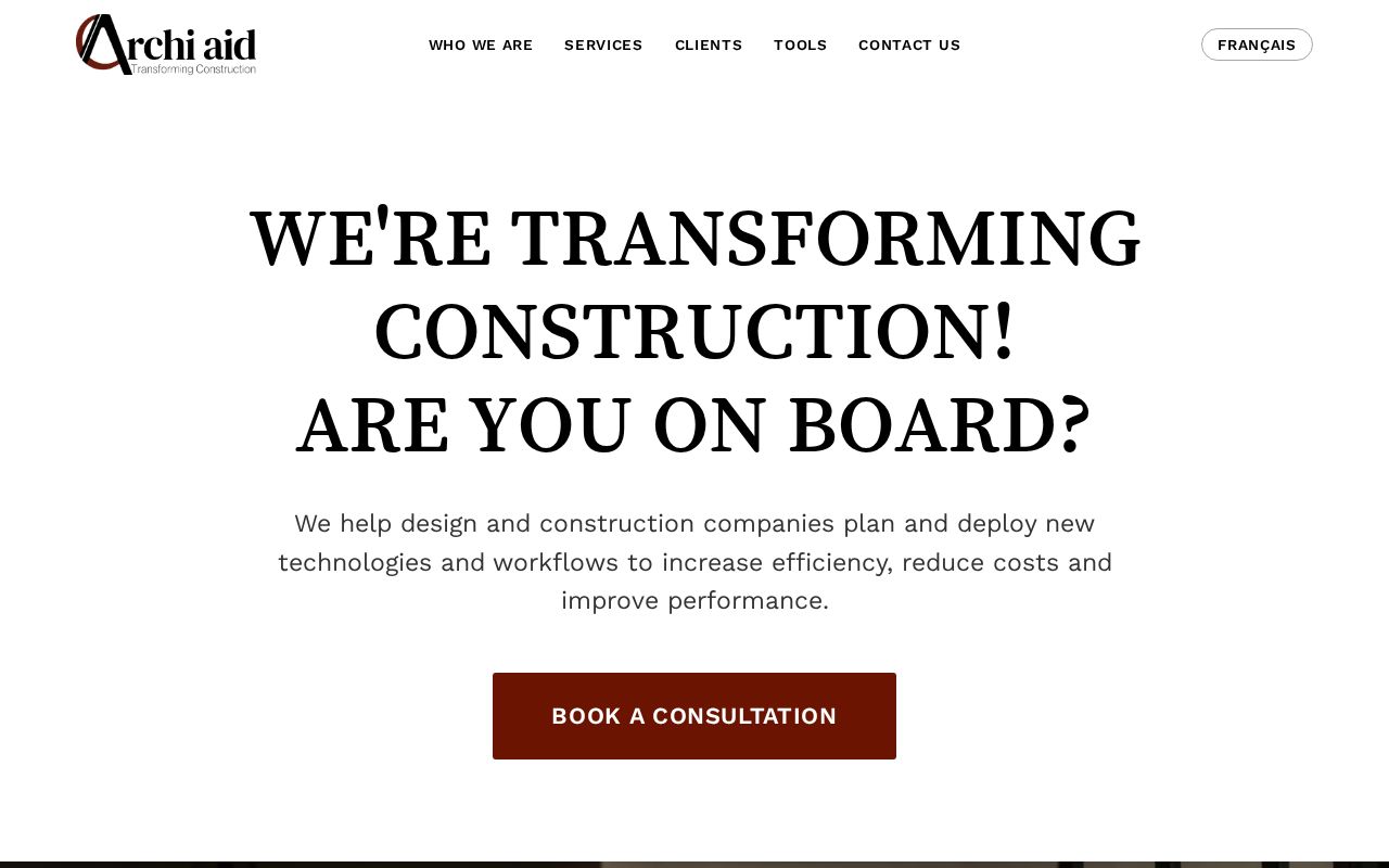 Preview of Website