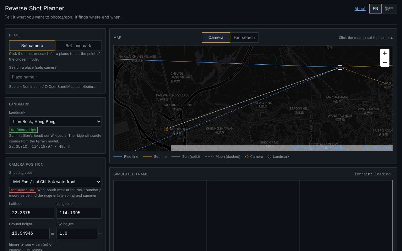 Preview of Reverse Shot Planner