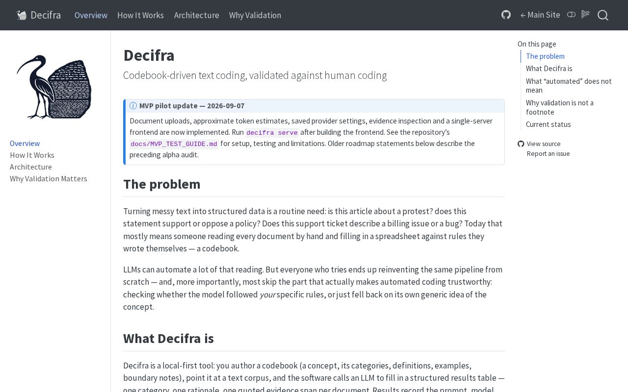 Preview of Decifra Text As Data