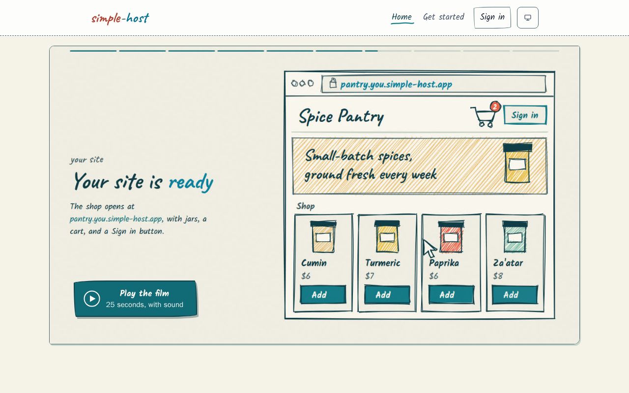 Preview of Simple Host Plugin