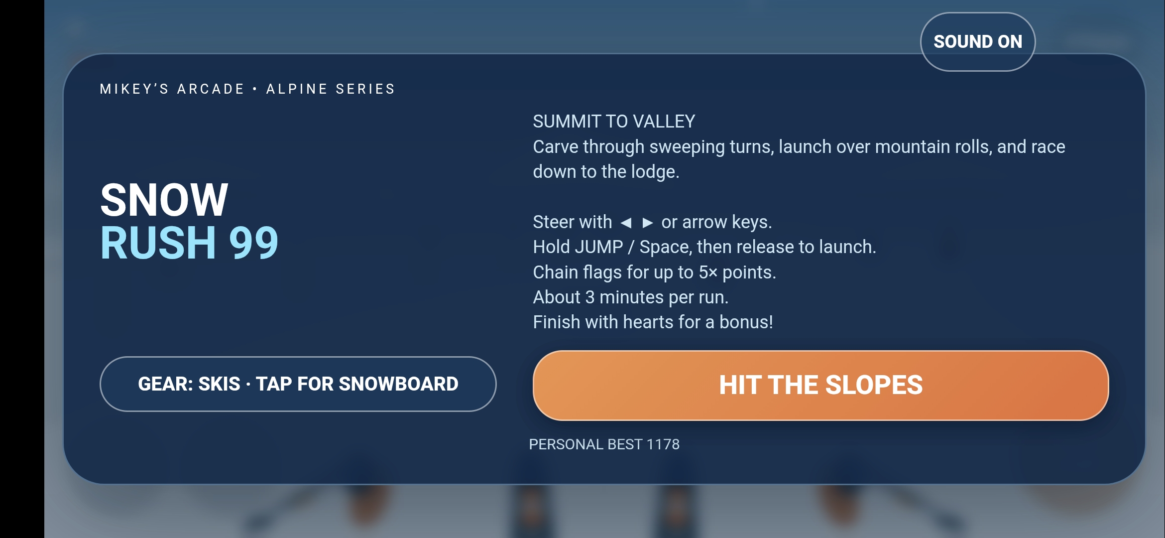 Preview of Down hill skiing