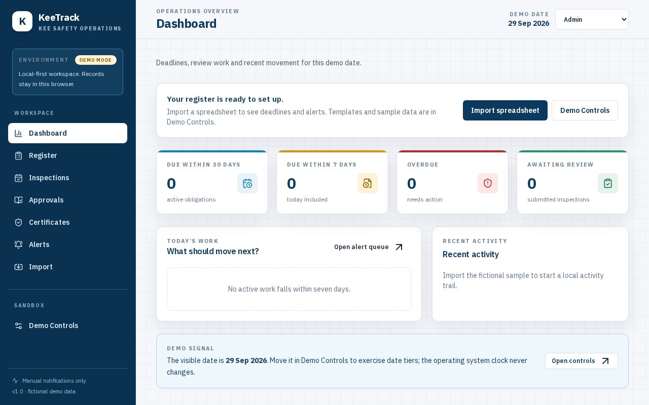 Preview of Keetrack