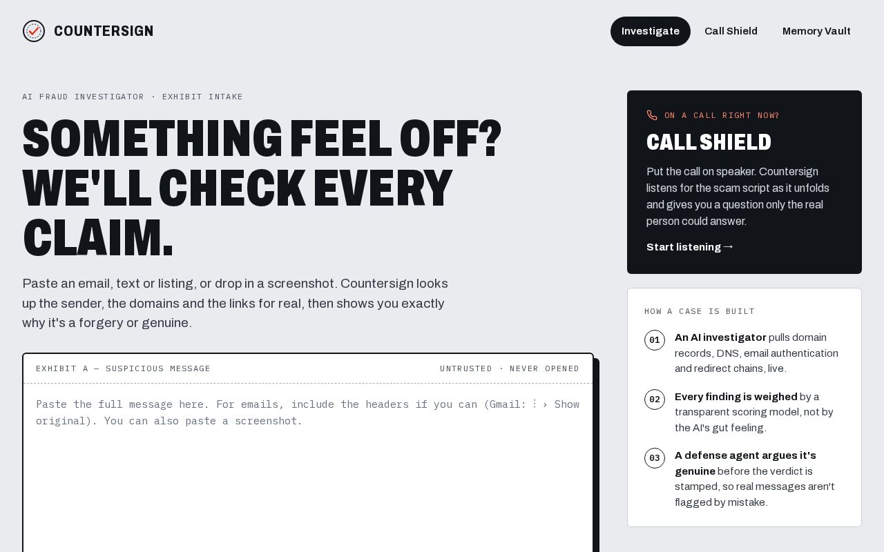 Preview of Countersign