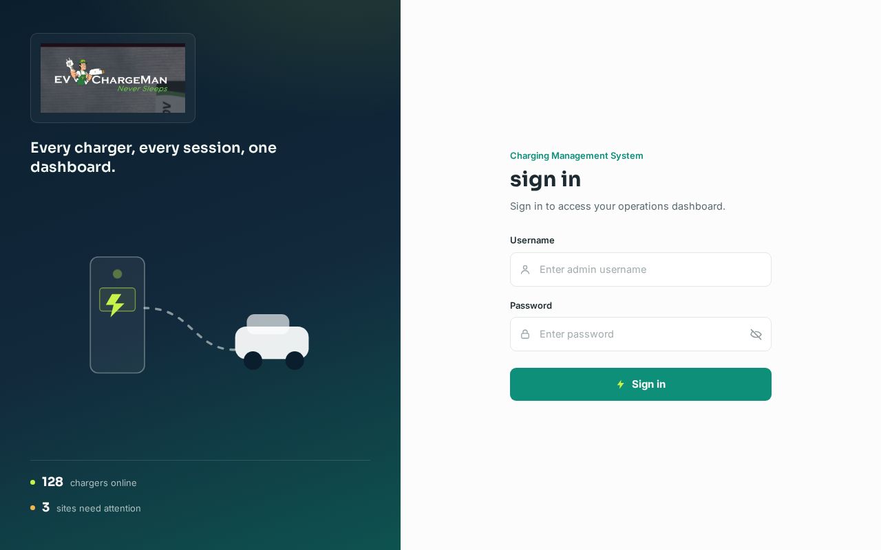 Preview of Ev Dashboard