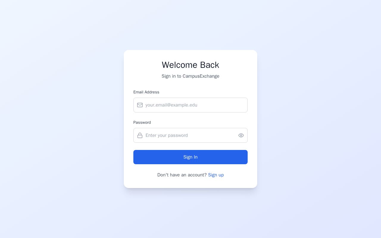 Preview of Campus Exchange