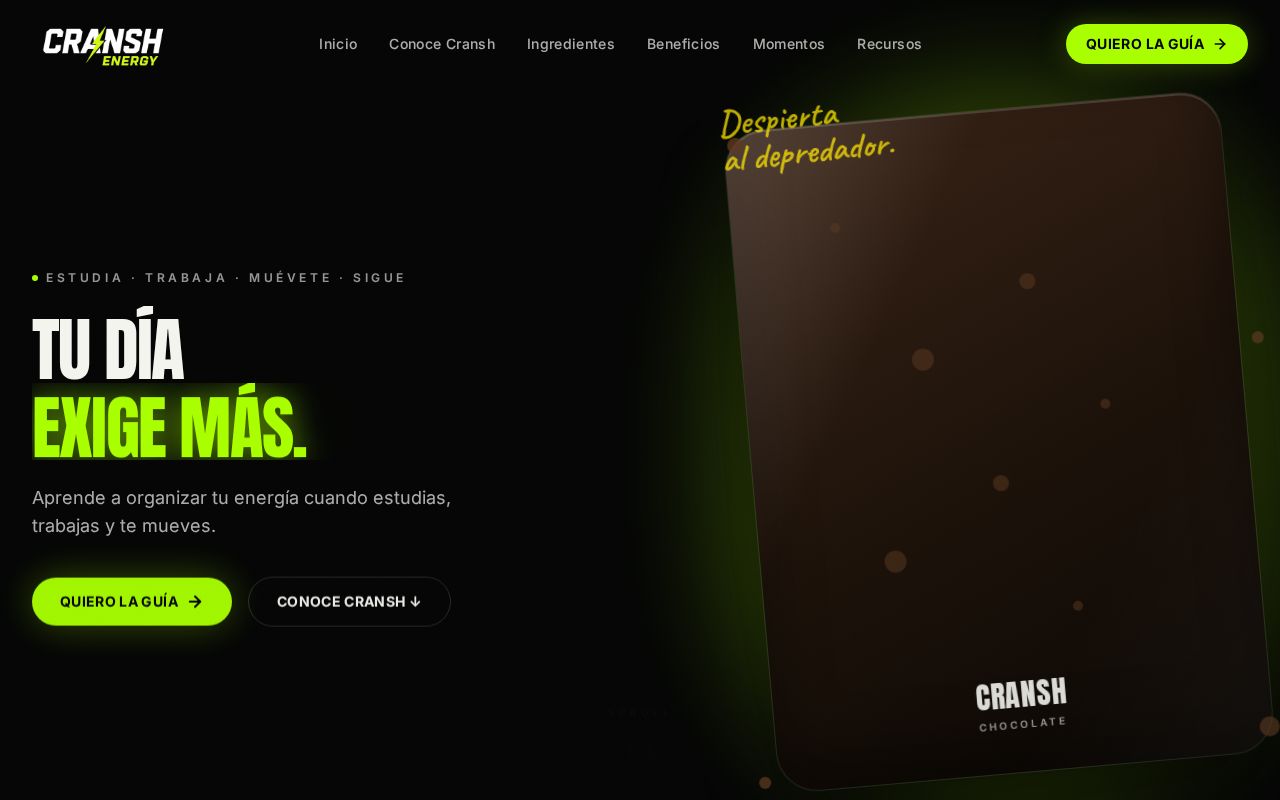 Preview of Cransh Website