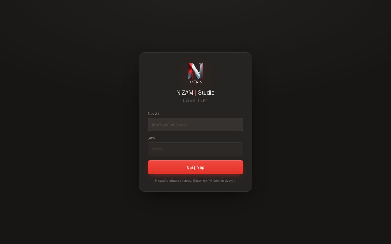 Preview of Nizam Soft yazılım üretim yönetim sistemi