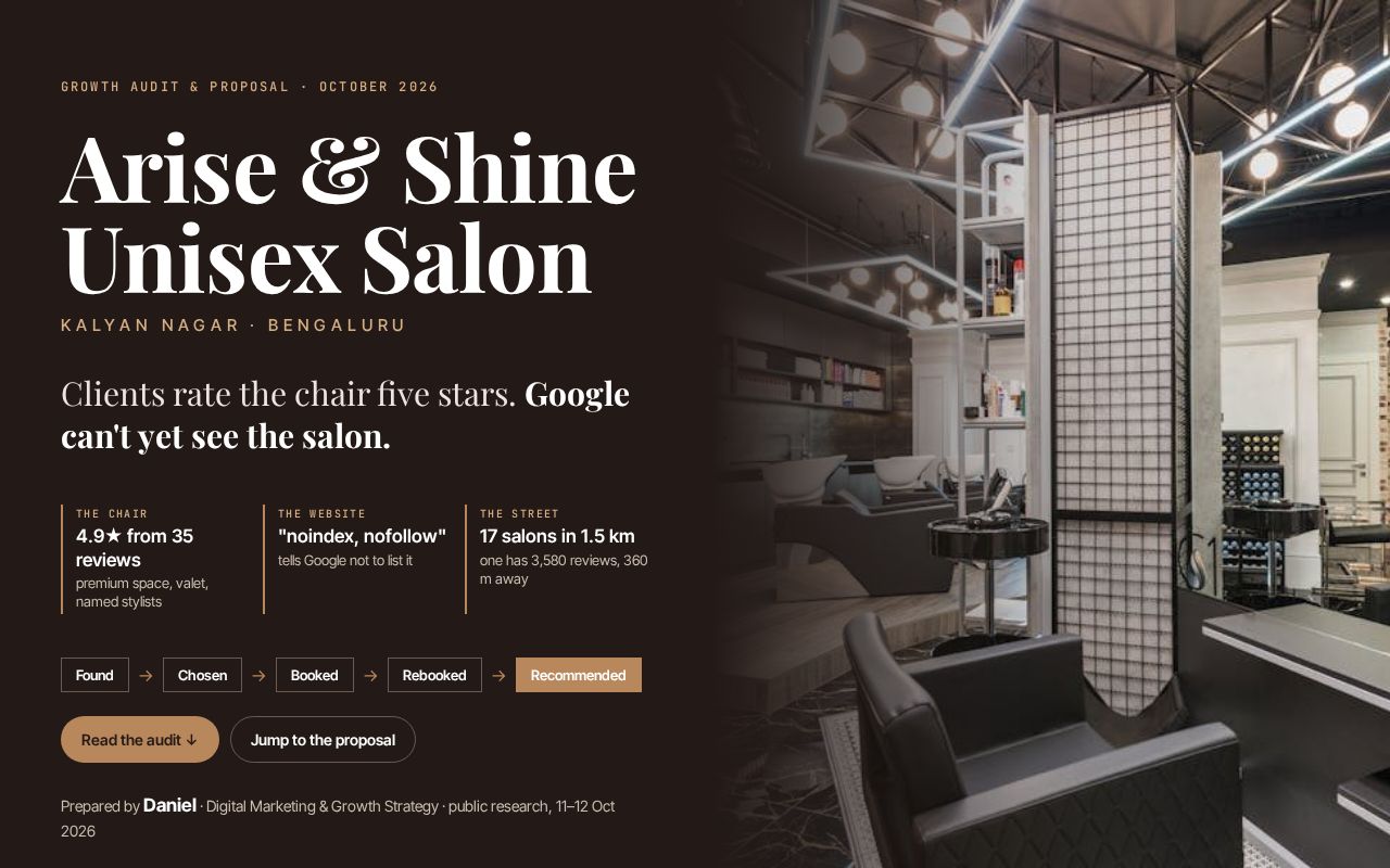 Preview of Arise & Shine