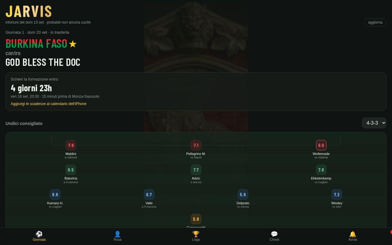 Preview of Assistente Fantacalcio