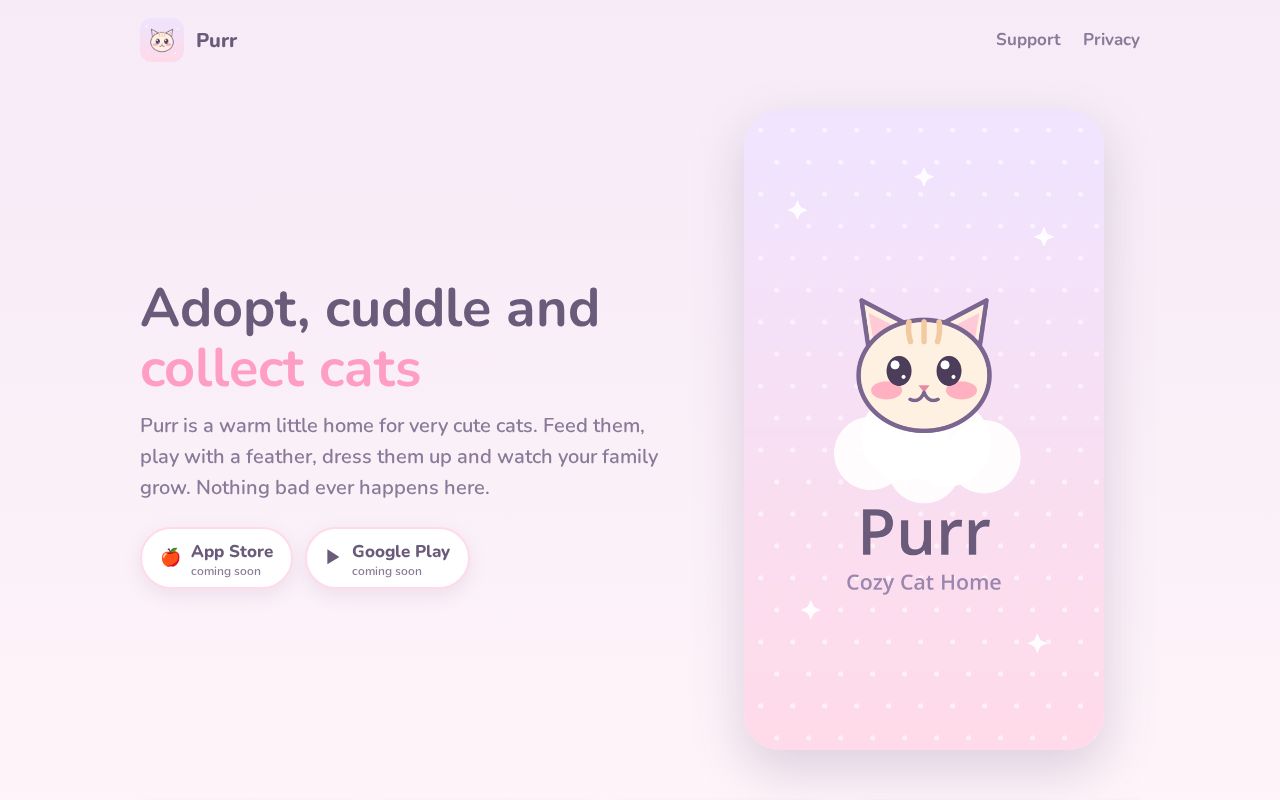 Preview of Purrgame Com