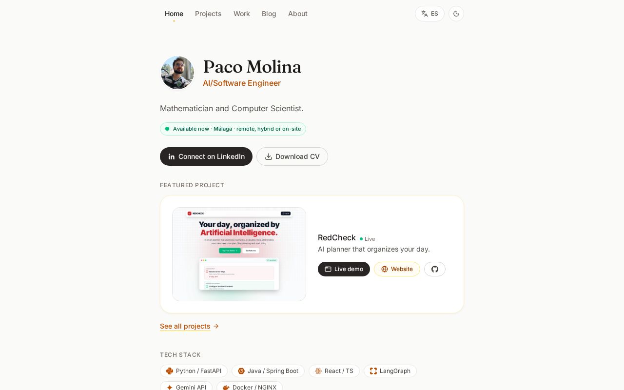 Preview of Pacomolina Dev