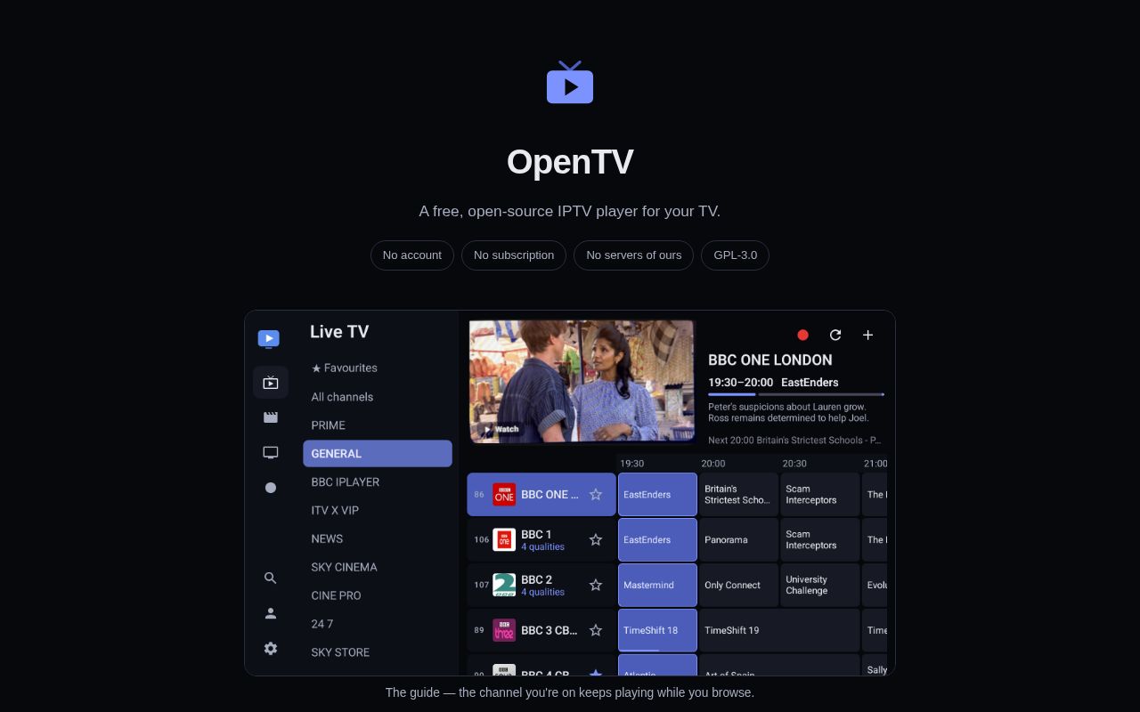 Preview of Opentv