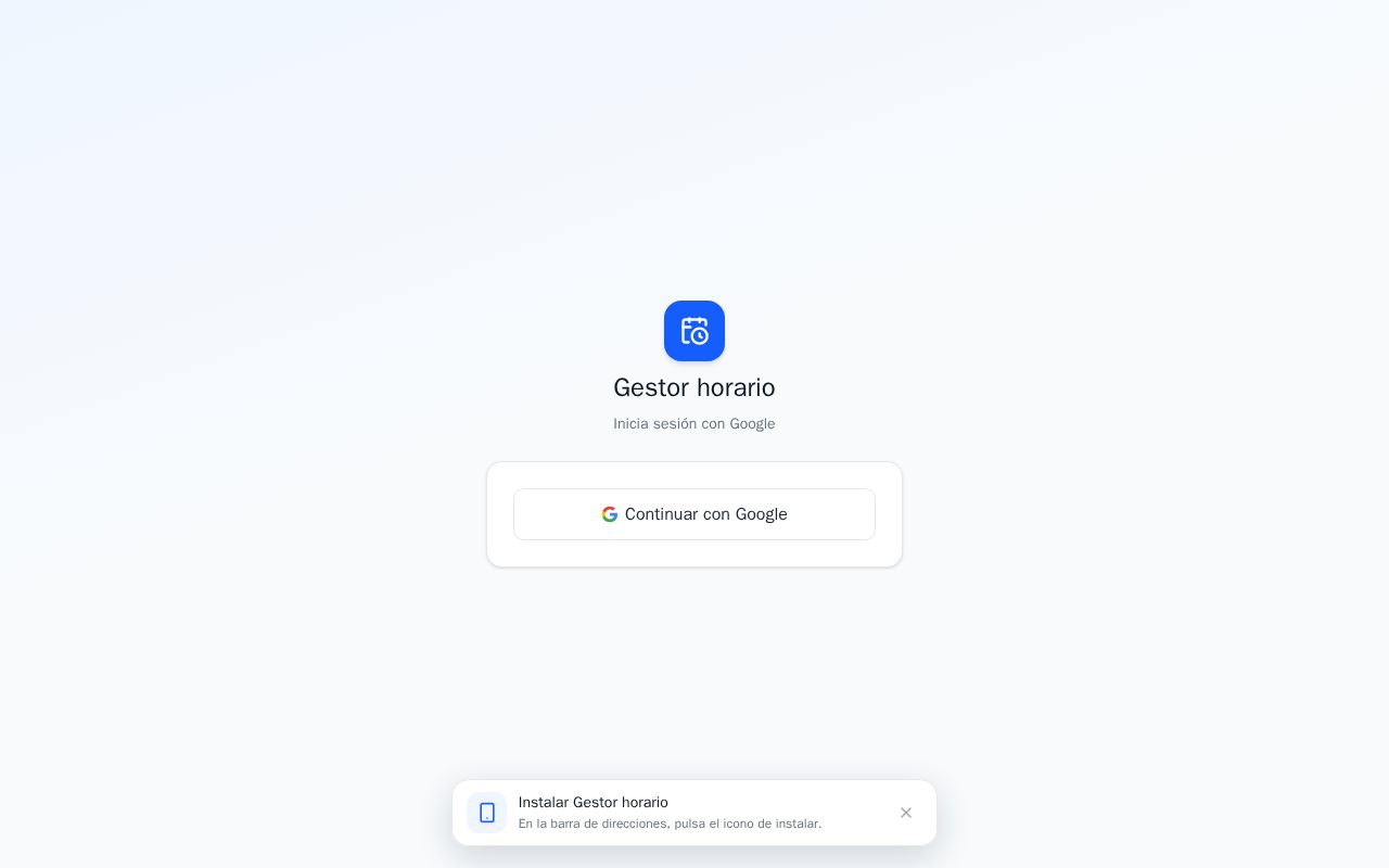 Preview of Web app para agendar clases y tutorías automáticamente