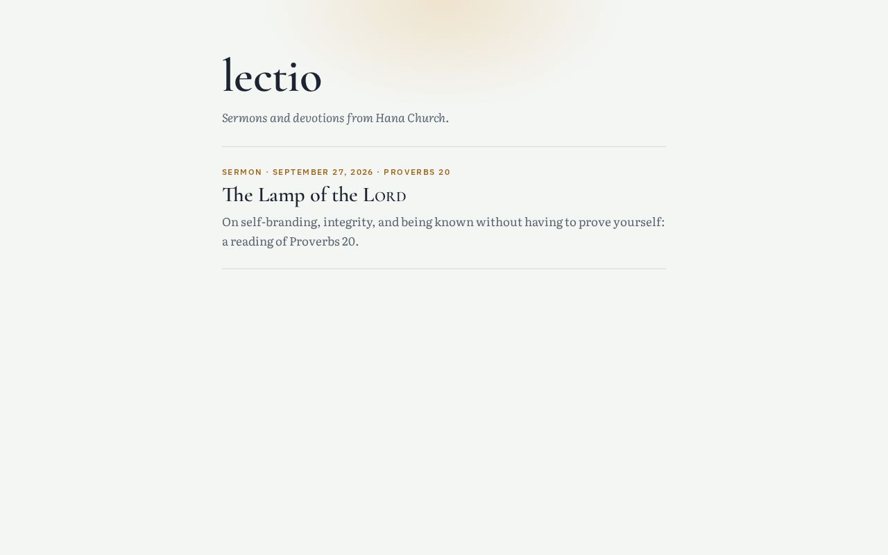 Preview of Lectio