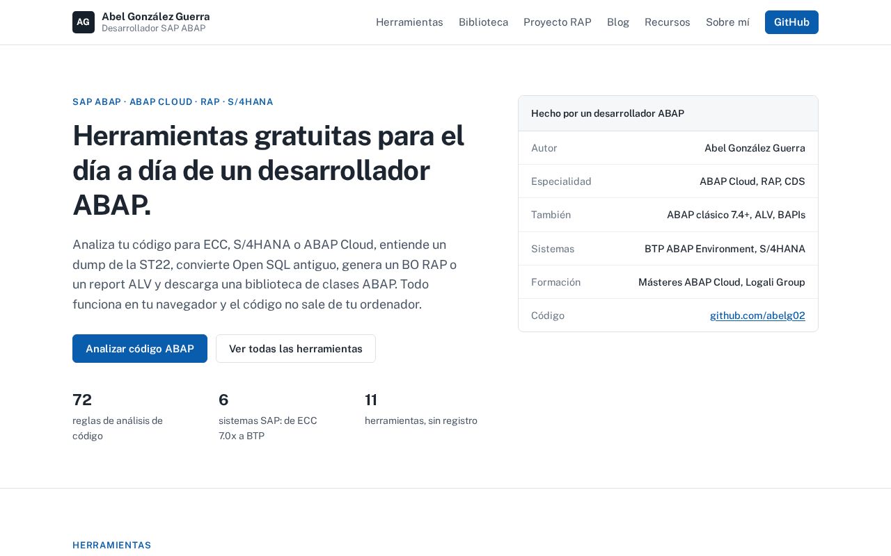 Preview of Proyecto SAP ABAP