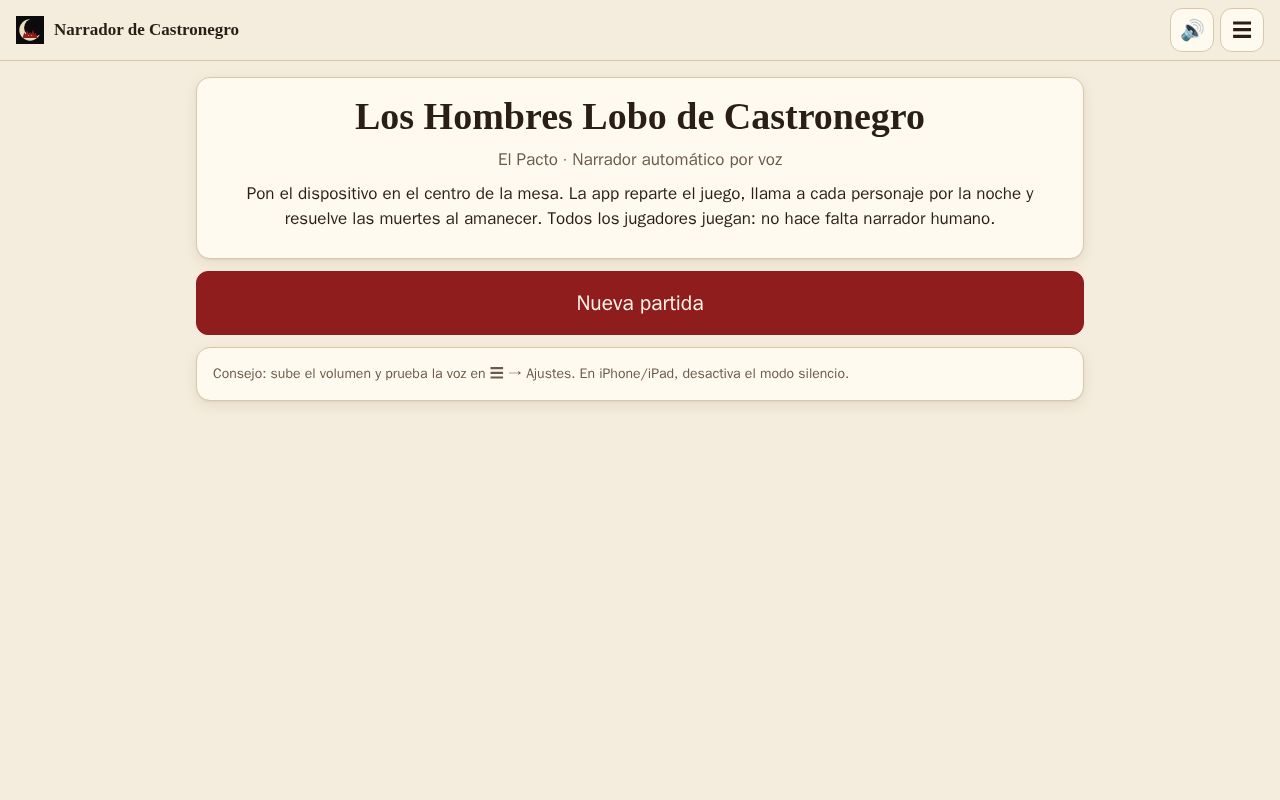 Preview of Narrador de Castronegro