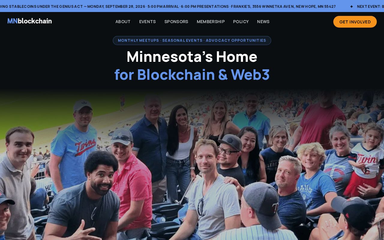 Preview of Mnblockchain Site