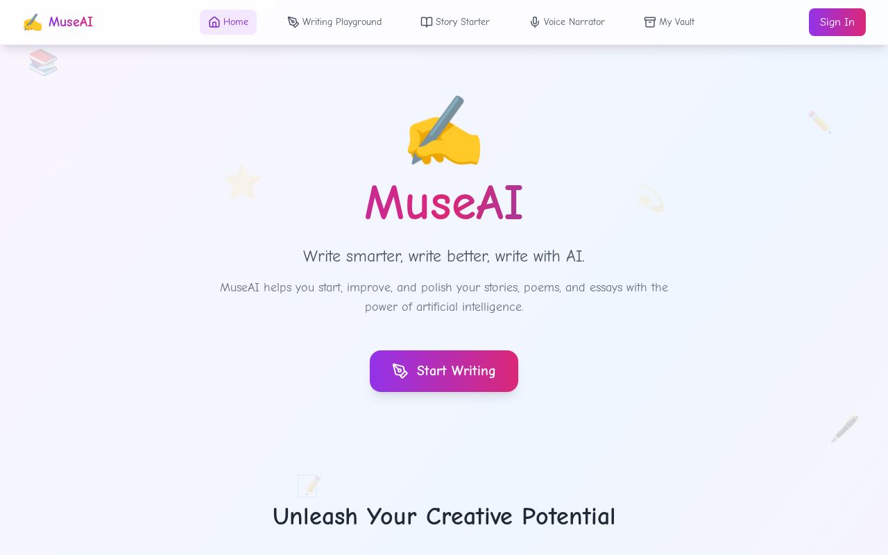 Preview of MuseAI
