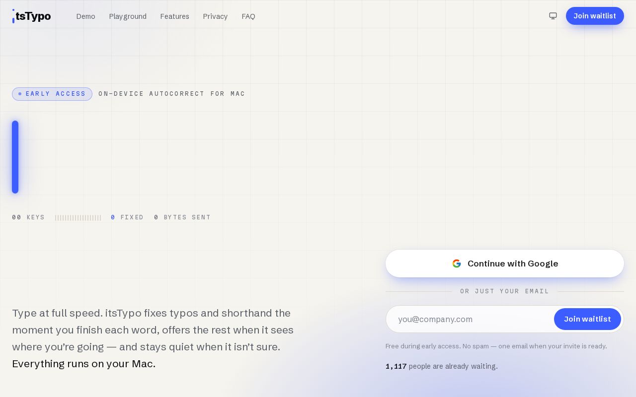 Preview of Itstypo Free