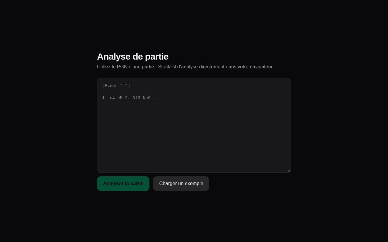 Preview of ChessAnalyzer