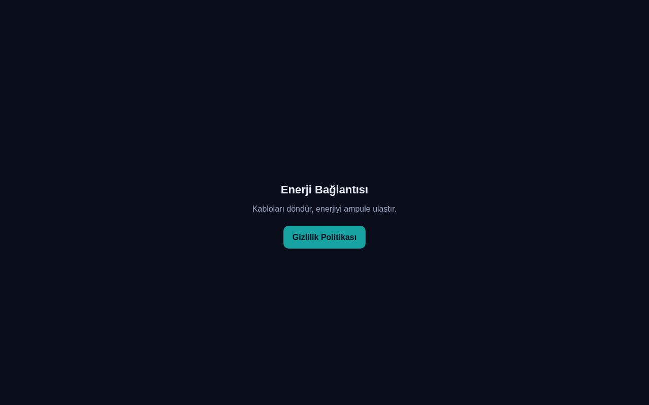 Preview of Enerji Baglantisi