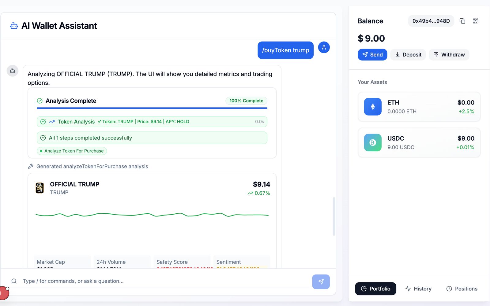 Preview of Nomi AI: AI-Driven Crypto Autopilot