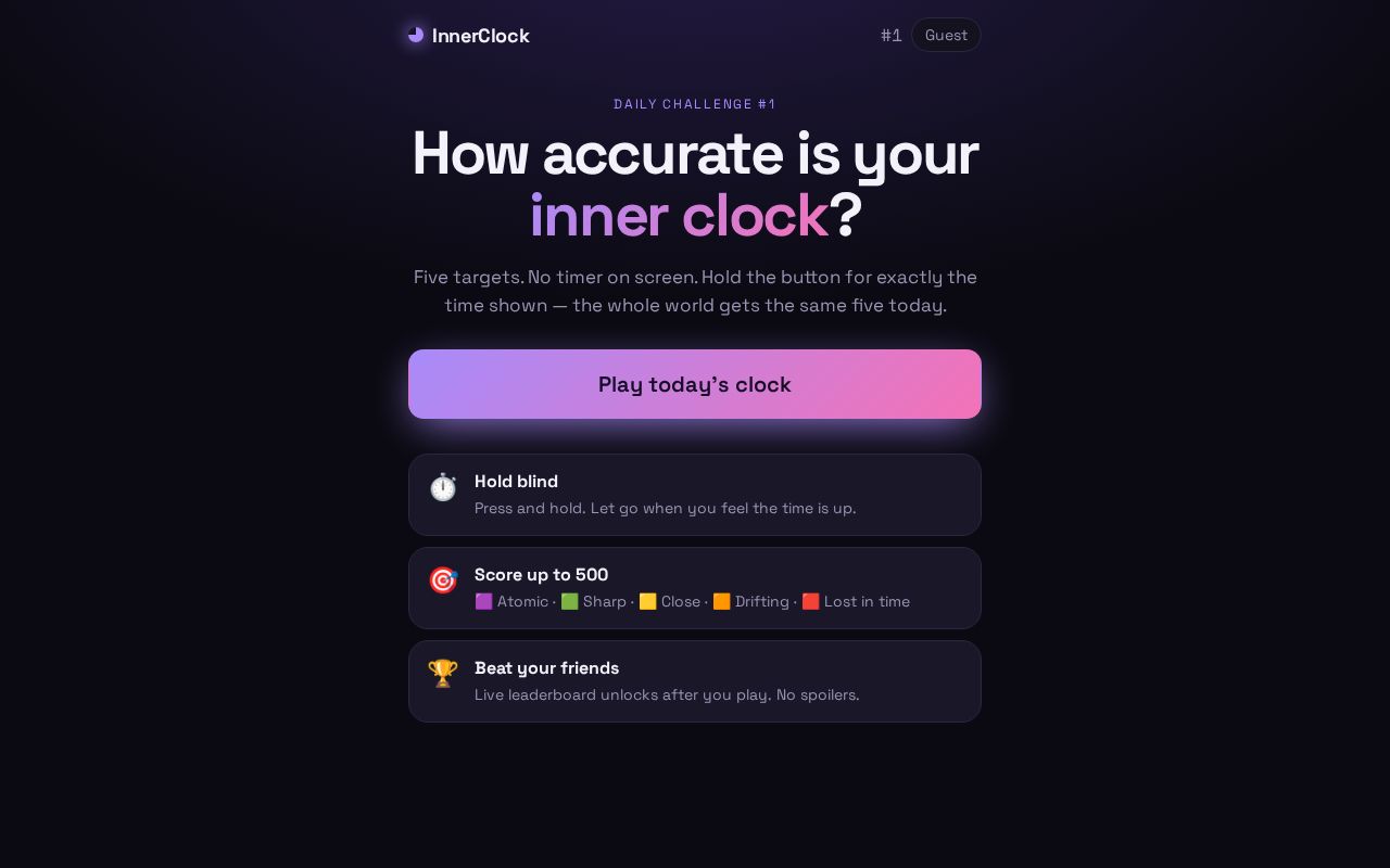 Preview of Innerclock