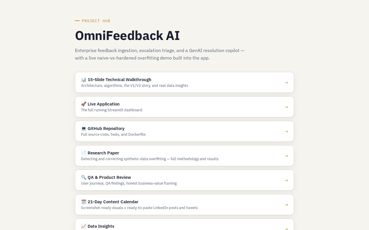 Preview of Omnifeedback Ai