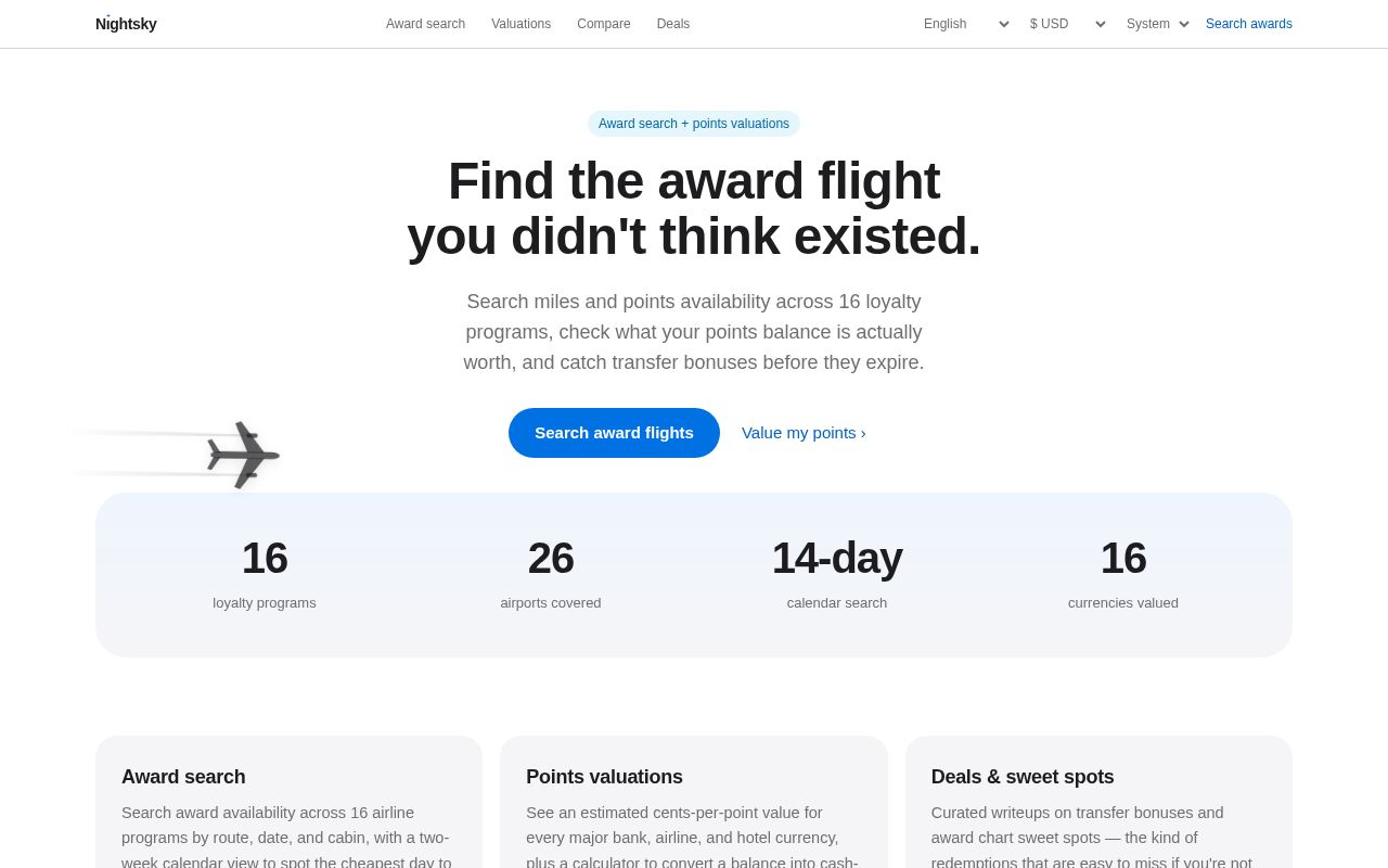 Preview of Flight Points