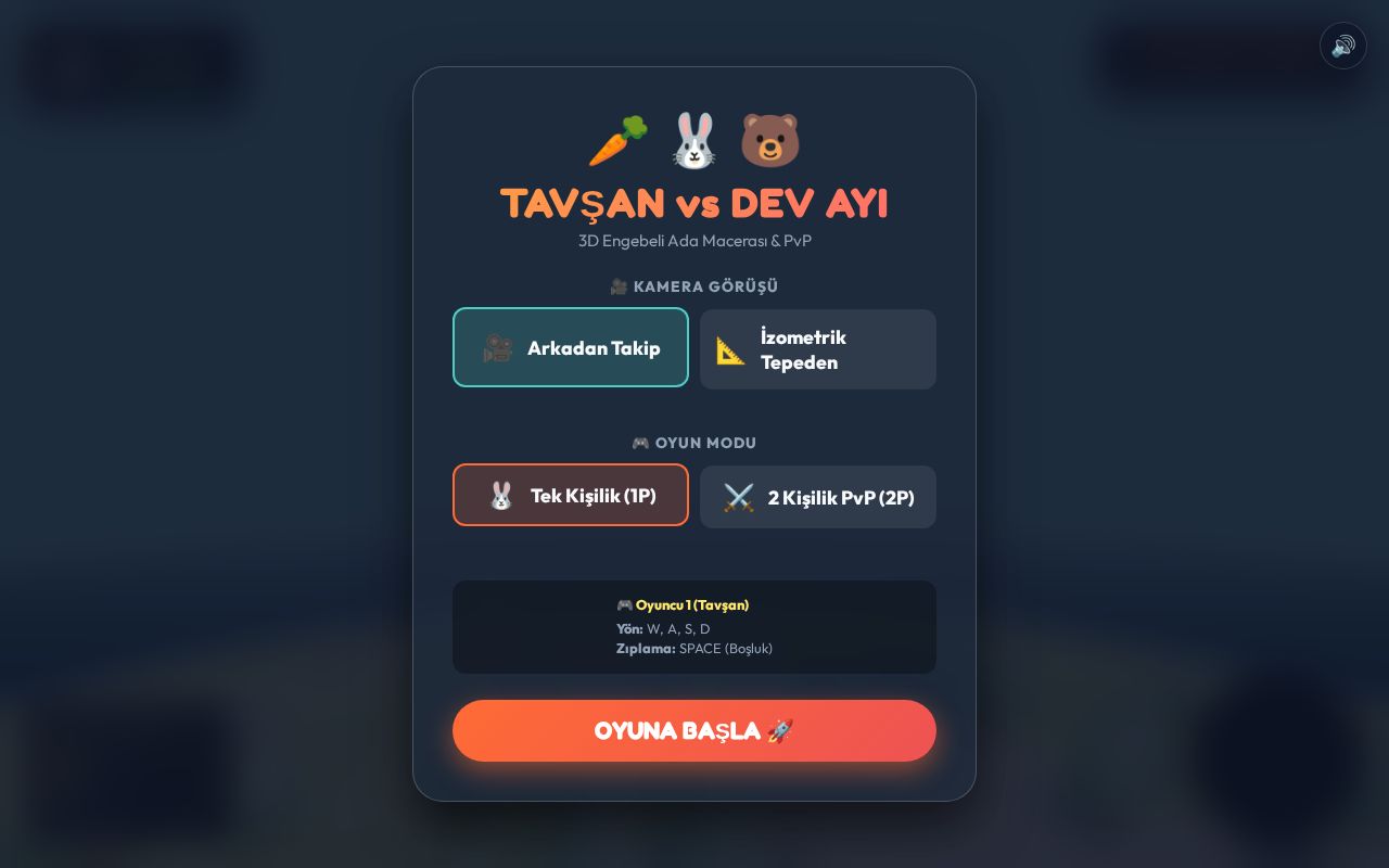 Preview of Ayi Yakalama - 3D Tavşan & Dev Ayı Kovalamacası