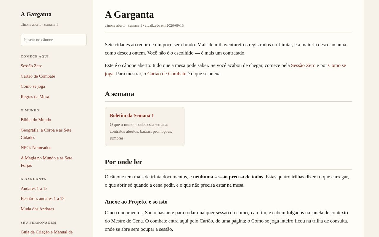 Preview of A Garganta