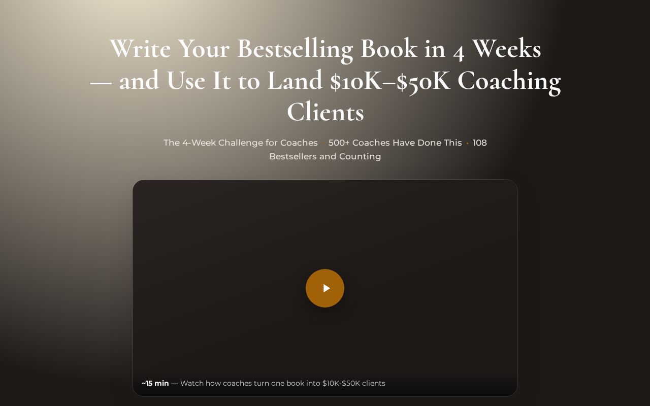 Preview of Breakthrough Author Live